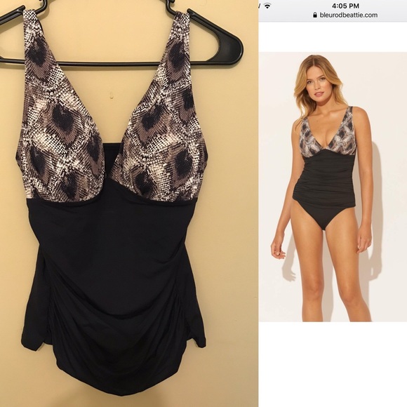 Bleu Rod Beattie Tankini Top - Picture 2 of 4